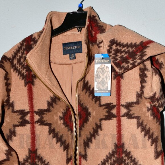 - Pendleton Ladies' Wool Blend Walker Coat - Picture 5 of 8